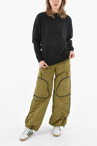 Felpa Girocollo BOX LOGO in Cotone Felpato