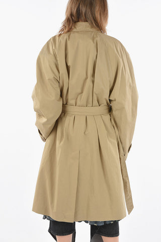 Bleted Single Breasted Reversible Trench