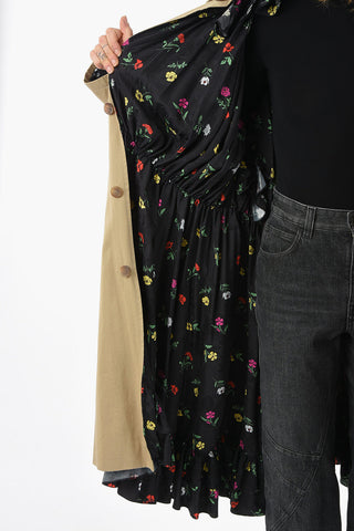 Bleted Single Breasted Reversible Trench