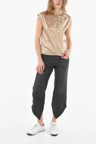 Silk Sleeveless Blouse