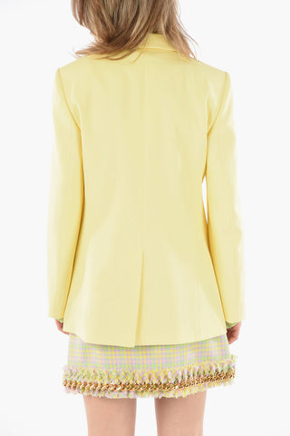Silk Open Front Blazer