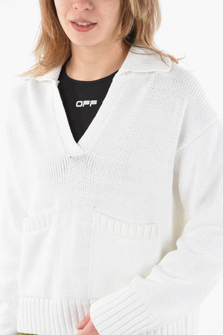 V-Neckline CUPCAKE Pullover with Pockets