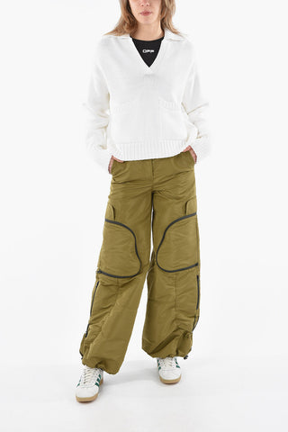 V-Neckline CUPCAKE Pullover with Pockets