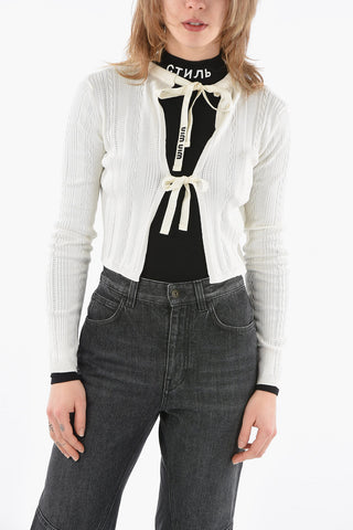 Open Back Cropped Pullover