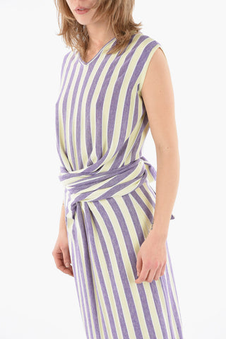Vestito da Annodare in Maglia a Righe