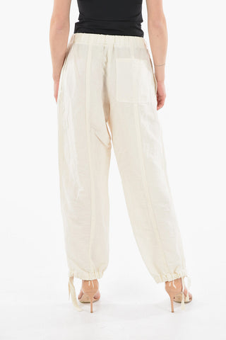 Linen Pants With Drawstring