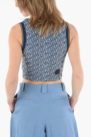 GRENOBLE DAY-NAMIC Printed Crop Top