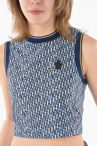 GRENOBLE DAY-NAMIC Printed Crop Top