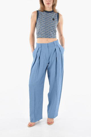 GRENOBLE DAY-NAMIC Printed Crop Top