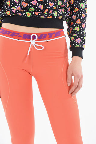 ATHLEISURE Leggings LOGO BAND con Coulisse