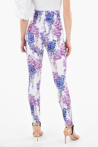 Floreal Printed High-waisted Leggings