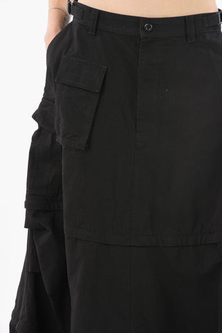 Ripstop Maxi Skirt With Cargo pockets