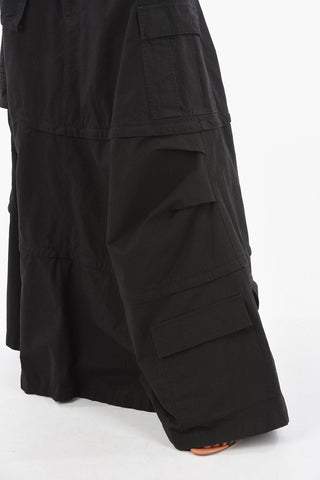Ripstop Maxi Skirt With Cargo pockets