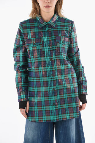 Camicia Sahariana CHECK in Lurex
