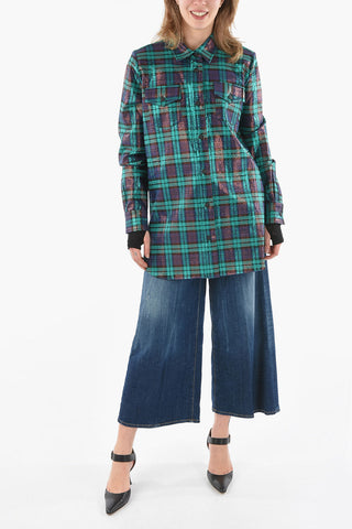 Camicia Sahariana CHECK in Lurex