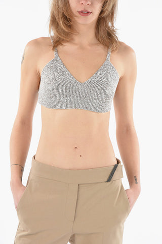 Top a Triangolo LANGUID BRA in Maglia