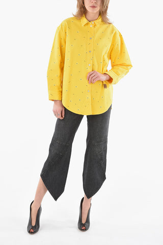 Overshirt in Denim con Stampa BANDANA