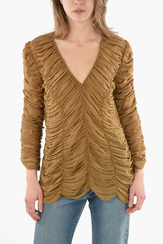 Long Sleeve LITA Ruched Top