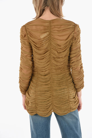 Long Sleeve LITA Ruched Top