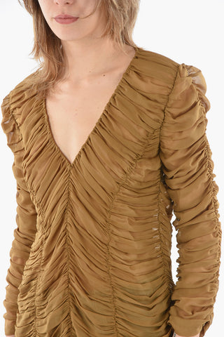 Long Sleeve LITA Ruched Top