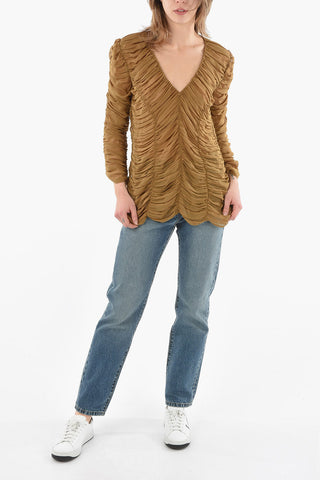 Long Sleeve LITA Ruched Top