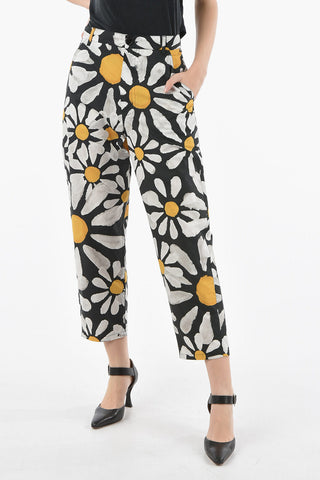 Cotton EUPHORIA Cropped Fit Pants