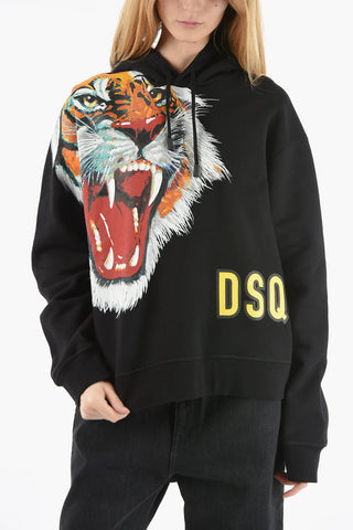 Tiger Printed Hoodie