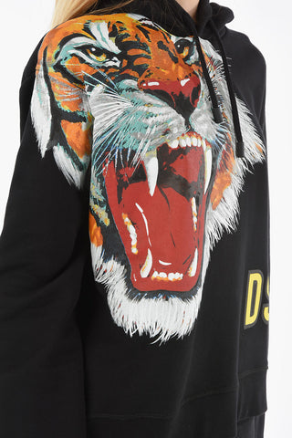 Tiger Printed Hoodie