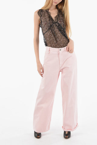 High Waisted Wide Fit Jeans