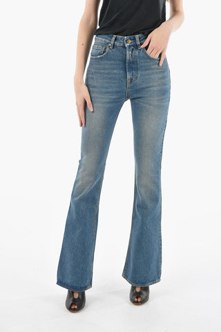 Visible Stitching Bootcut Jeans 25cm