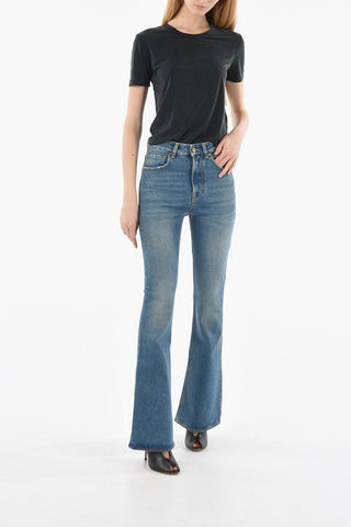 Visible Stitching Bootcut Jeans 25cm