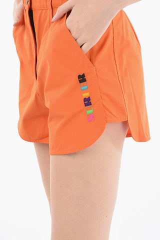 EMPORIO SUSTAINABILITY PROJECT Shorts SURFER con Lettering Multicolor