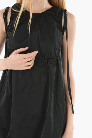 Sleeveless Short Dress With Straps