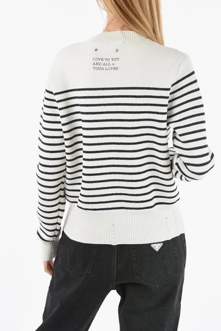 Striped Crewneck Sweater