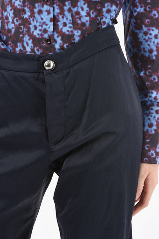 Slim Fit High Waisted Pants