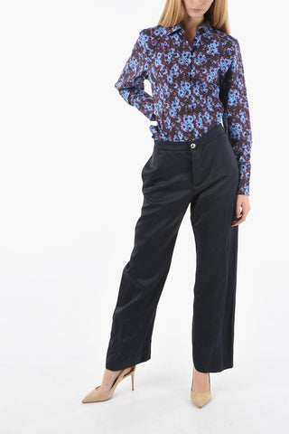 Slim Fit High Waisted Pants