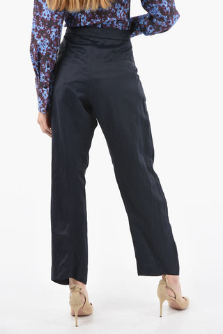 Slim Fit High Waisted Pants