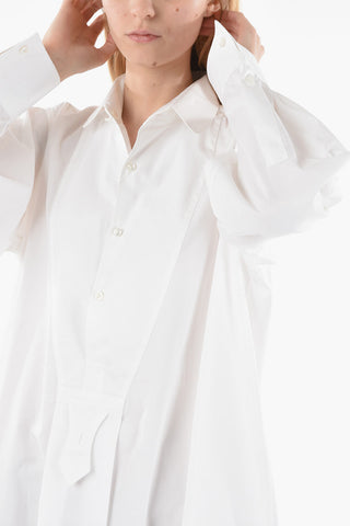 MM1 Long-sleeved Cotton Shirt Dress
