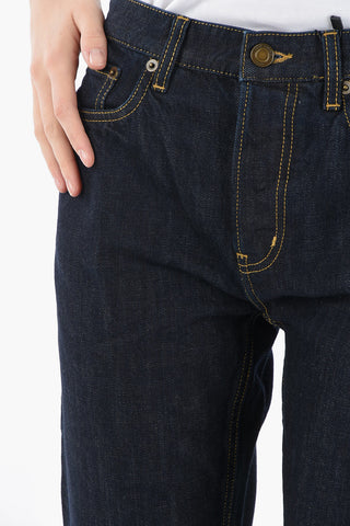 Jeans VENICE Skinny a Vita Alta con Lavaggio Scuro 19,5cm