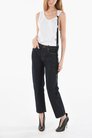 Jeans VENICE Skinny a Vita Alta con Lavaggio Scuro 19,5cm