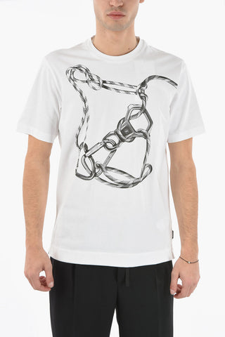 T-Shirt Girocollo Stampata