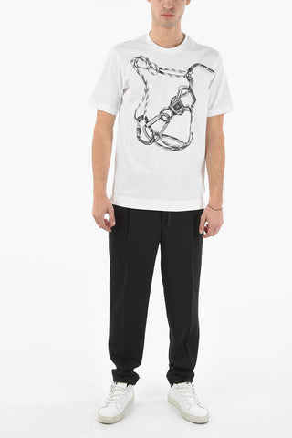 T-Shirt Girocollo Stampata