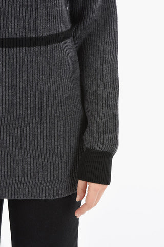 ARTISANAL Ribbed Wool Crew-neck Pullover
