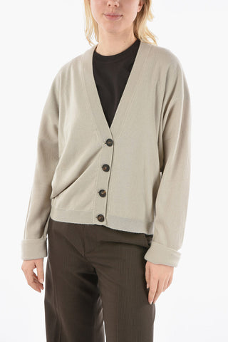 V-Neck Cashmere Cradigan