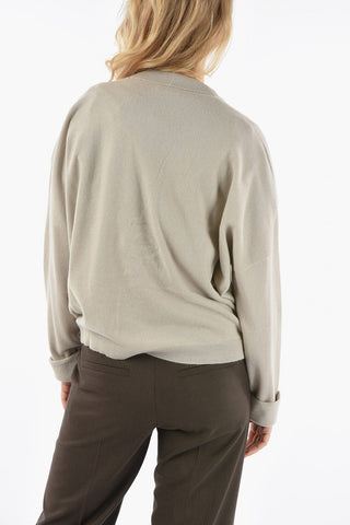 V-Neck Cashmere Cradigan