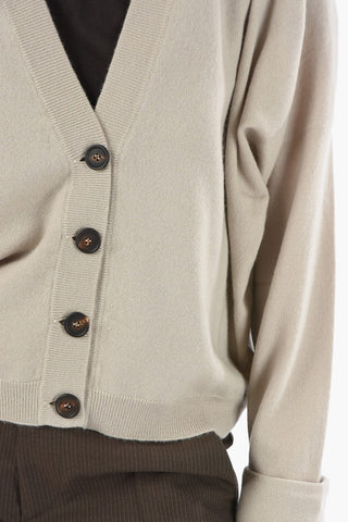 V-Neck Cashmere Cradigan