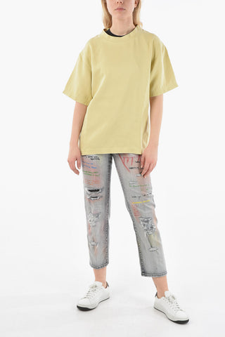 Silk Crewneck T-shirt