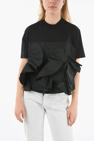 T-shirt with Draped Detail