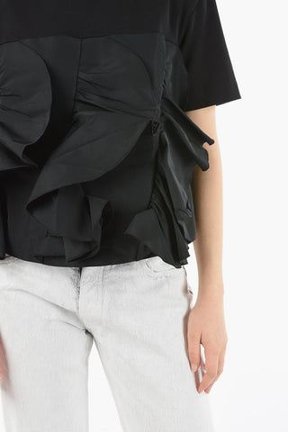 T-shirt with Draped Detail