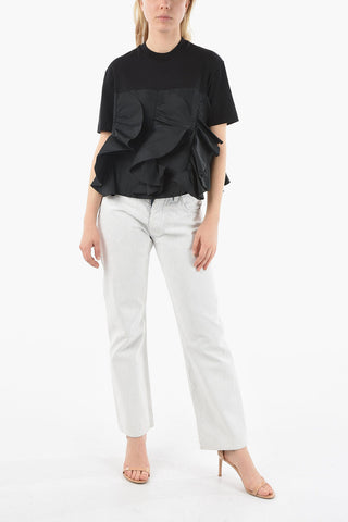 T-shirt with Draped Detail